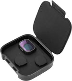 Freewell light pollution reduction filter mounted on dji drone gimbal