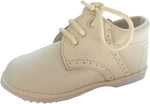 iGirlDress infant oxford dress shoes side profile with wingtip details