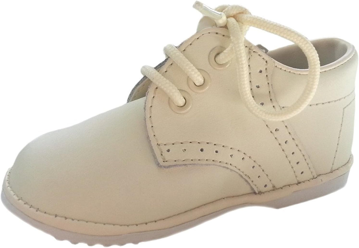 iGirlDress infant oxford dress shoes side profile with wingtip details