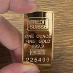 LRGKMCWTOB novelty golden brick stage decoration close up