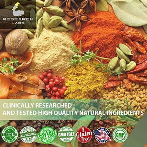 Research Labs dietary supplement bottle professional studio shot