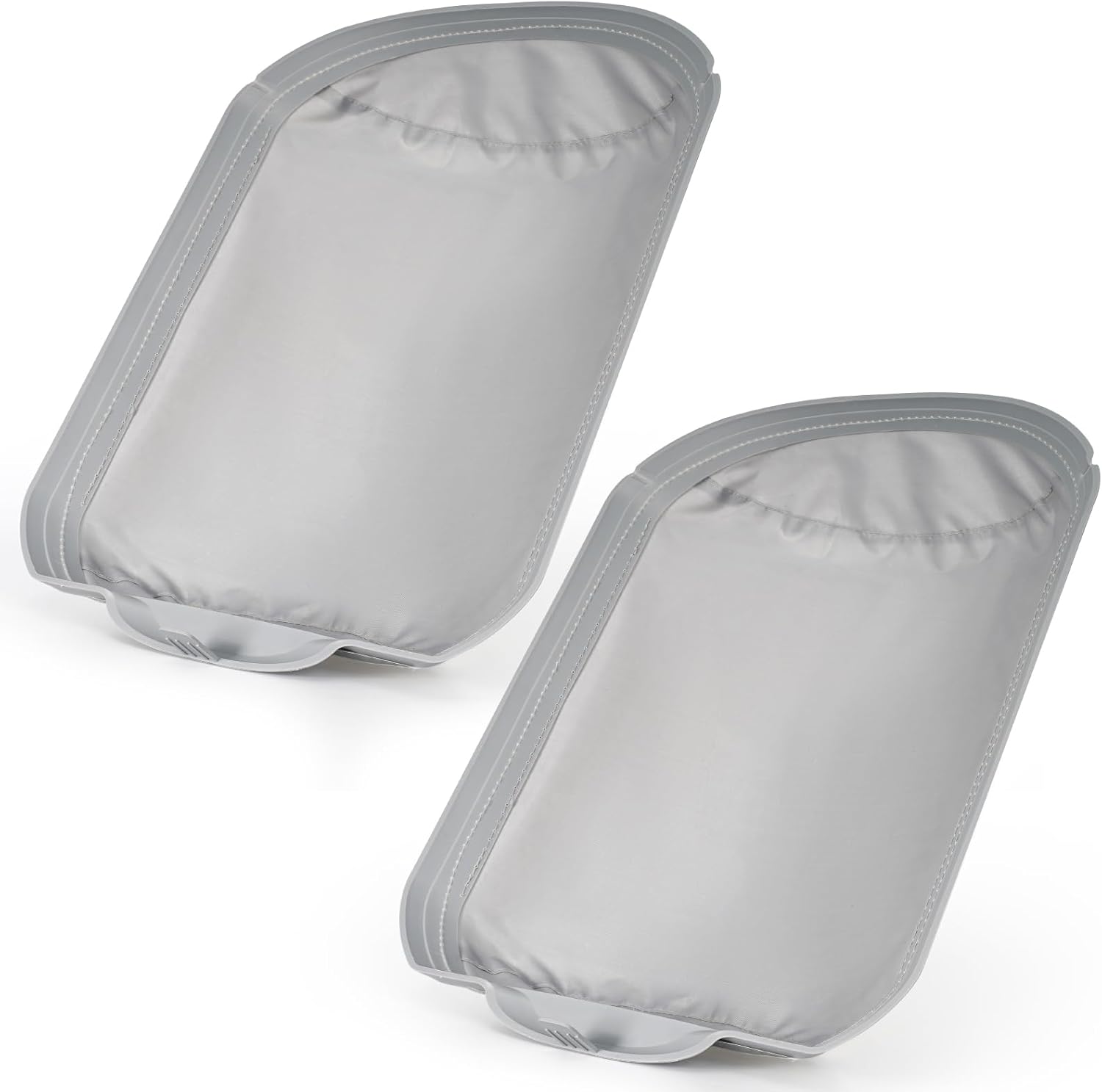 Fumoi Cat Litter Box Waterproof Pad Two Pack front view showing the grey durable replacement mats.
