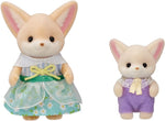 Calico Critters picnic playset accessories including tricycle wagon and basket