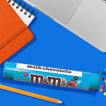 Authentic USA imported M&M'S Minis package display layout for party favors and snacking.