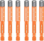 1/4" Dry Diamond Drill Bit Set, 10 PCS 6mm Ceramic Drill Bit Diamond Core Drill Bit Tile Drill Bit with Storage Case for Granite Marble Tile Ceramic Stone Glass (Not for Wood) - Image 9