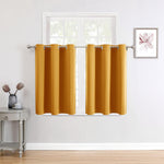 ChrisDowa Room Darkening Curtains for Bedroom and Living Room 84 Inch Long | 2 Panels Set, Thermal Insulated, Noise Reducing, Grommet, Blackout Drapes, Window Treatments, Cappuccino, 52 x 84 Inch - Image 11