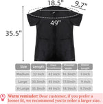 Pumtus dog grooming smock highlighting the double front pockets for tools