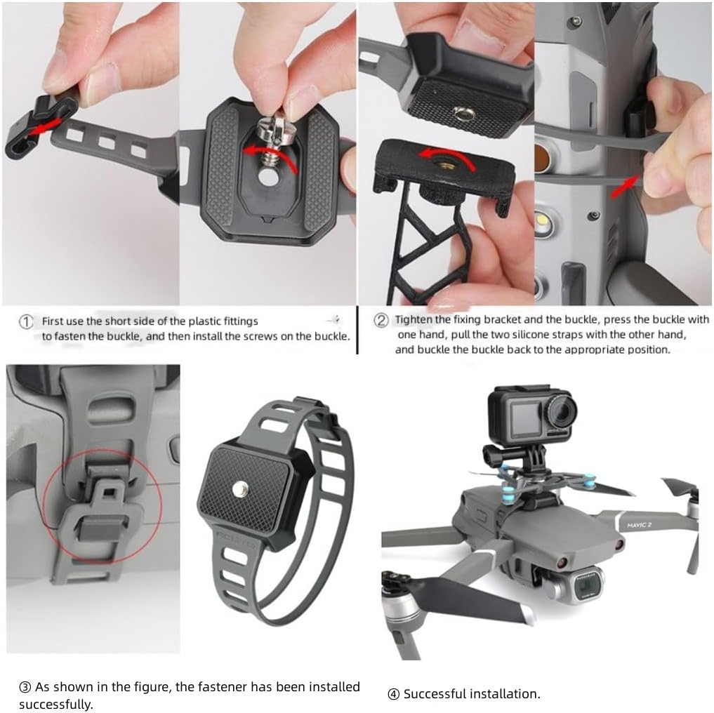 Taoke drone camera mount components and extension parts