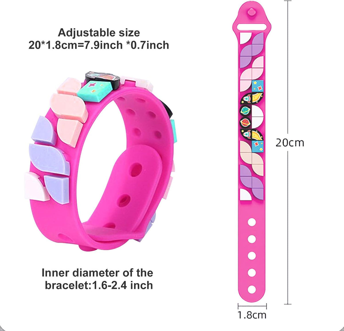 MEIEST 6 Packs Kids Jewelry Craft Bracelet,Sports Bracelet Making Kits,Custom Friendship Wristbands - Image 6
