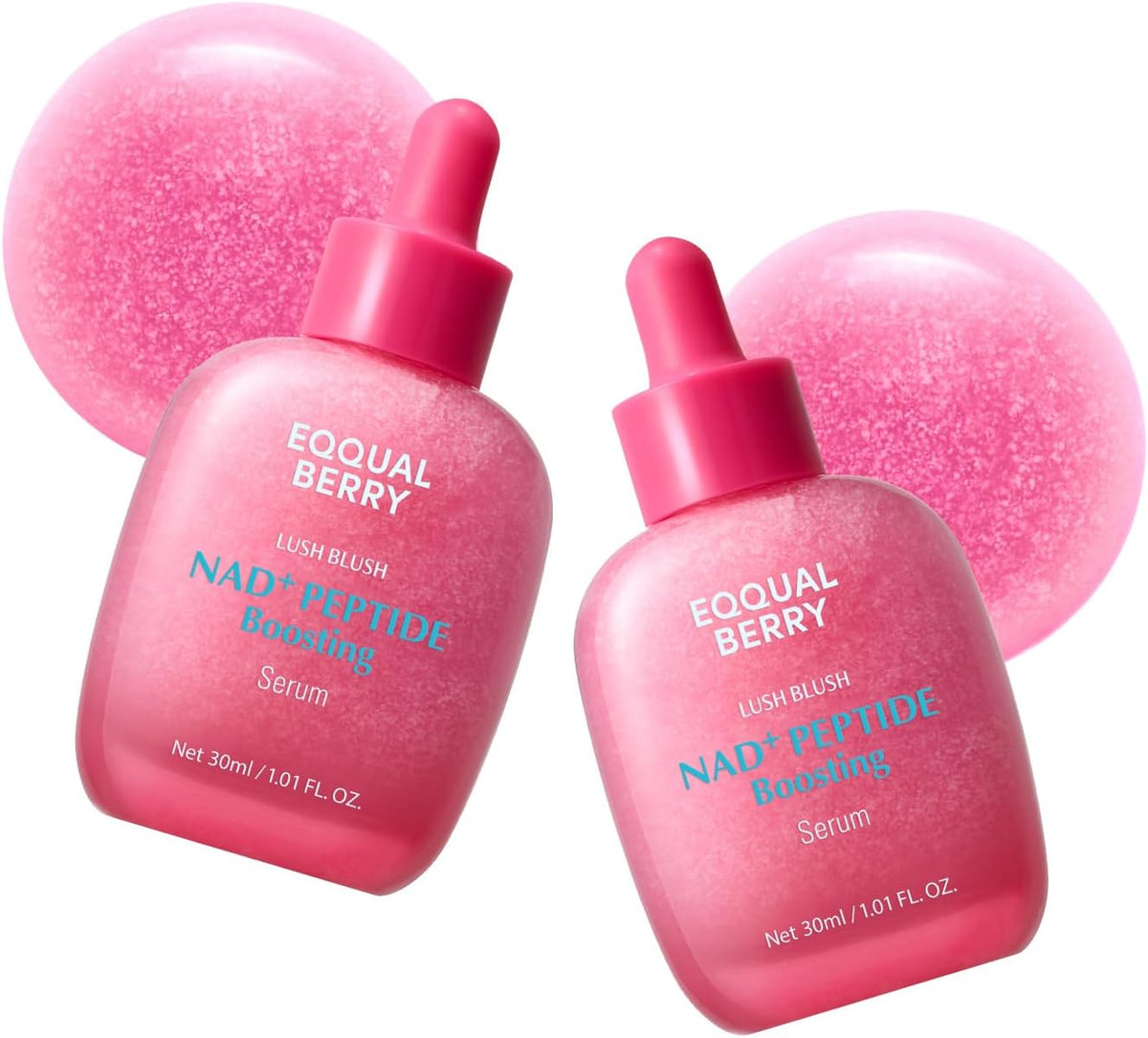 EQQUALBERRY NAD+ Peptide Boosting Serum | 14 Peptide Serum for Face, Neck & Body | Niacinamide 2% & Vegan Collagen for Anti-Aging, Firming & Lifting | Korean Skincare (1.01 oz / 30ml) - Image 10