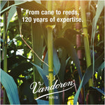 Vandoren sr273r reed tip and vamp profile