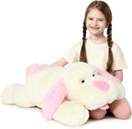 MorisMos large dog stuffed animal front view plush toy
