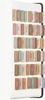 Bible Tabs, Laminated Bible Book Tabs for Women and Men, Blue | Bible Study Supplies, Large Print Bible Labels Index Tabs for Journaling Bible, Bible Accessories for Study Bible - Image 9