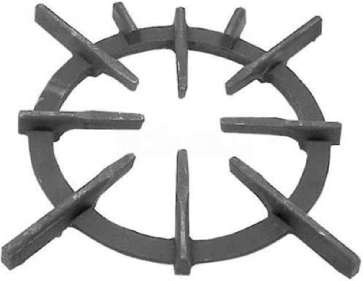 Montague range grate cast iron stove oven part front view commercial kitchen equipment