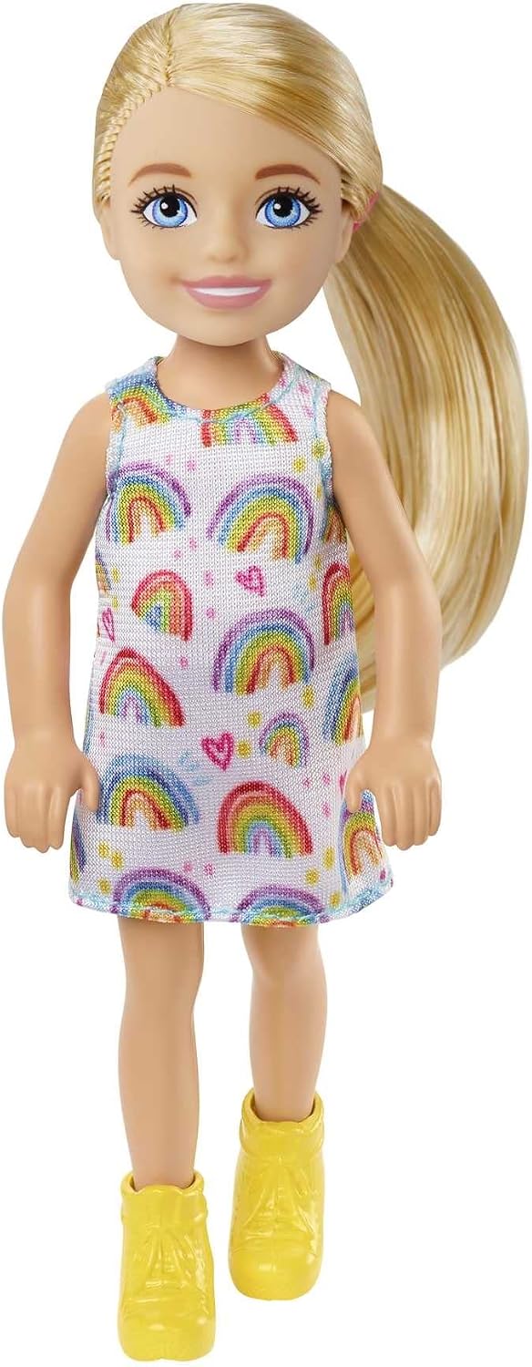Barbie Chelsea doll blonde front view collectible toy