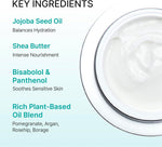 Back of Rejuran Nutritive Cream container showing ingredient list