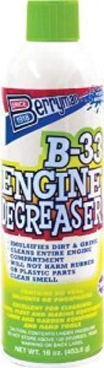 Berryman Products 1133 B-33 Engine Degreaser 18.4 Ounce front view aerosol spray can