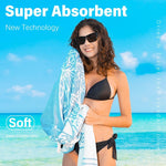Widdonen Turkish beach towel 2 pack bundle in stacked arrangement