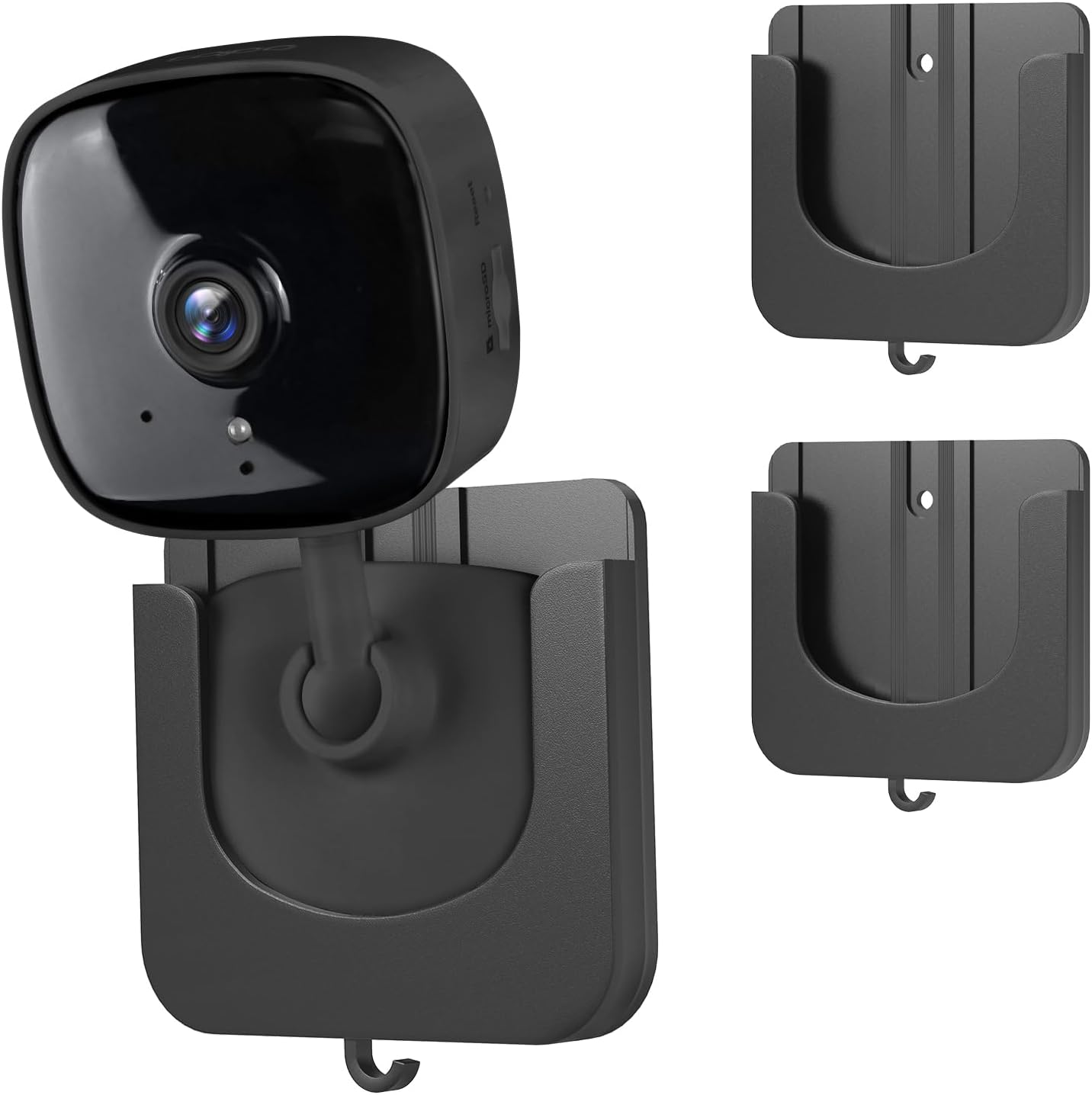 Annkoifu self adhesive wall mount bracket front view for Tapo indoor camera