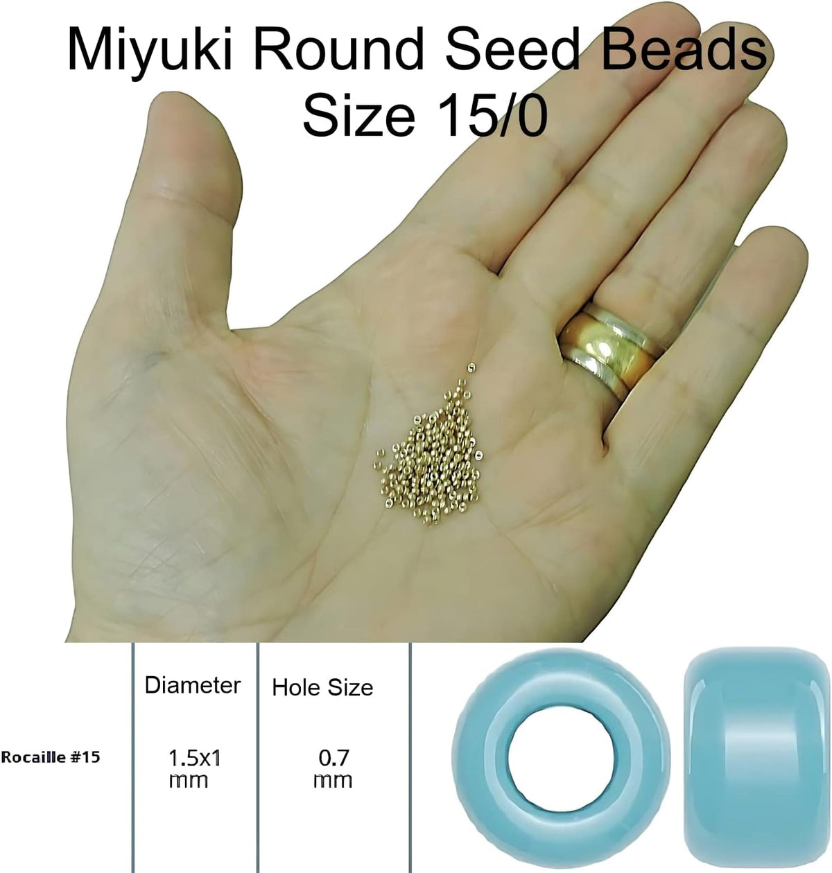 Miyuki size 15/0 silver lined wine beads tube