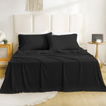CozySmile king size sheet set front view luxury bedding