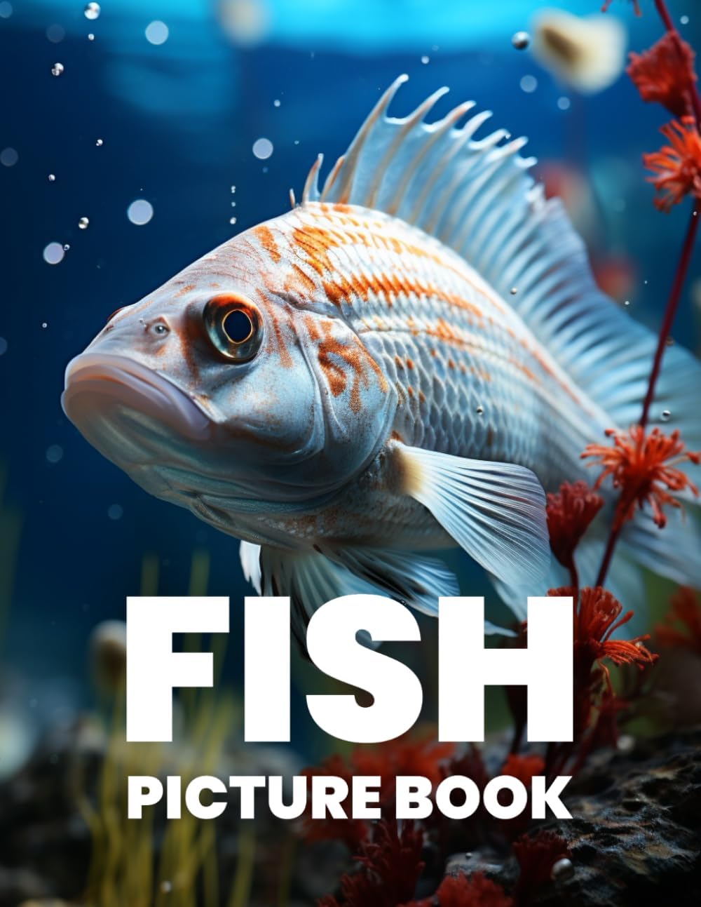 Fish Picture Book: A Vibrant Collection of 100 Stunning Fish Images from Oceans and Rivers - Image 1