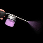 Noverlife hairdressing fiber spraying bottle angle view