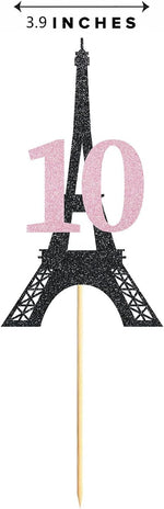 Magjuche glitter cake topper displayed as a party decoration supply