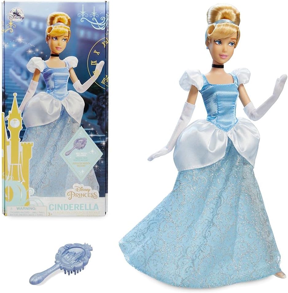 Disney Store Official Princess Classic Doll (Moana), 11 Inches, Includes Brush with Molded Details, Fully Posable Toy in Classic Outfit - Disney Princess Toys - Image 15