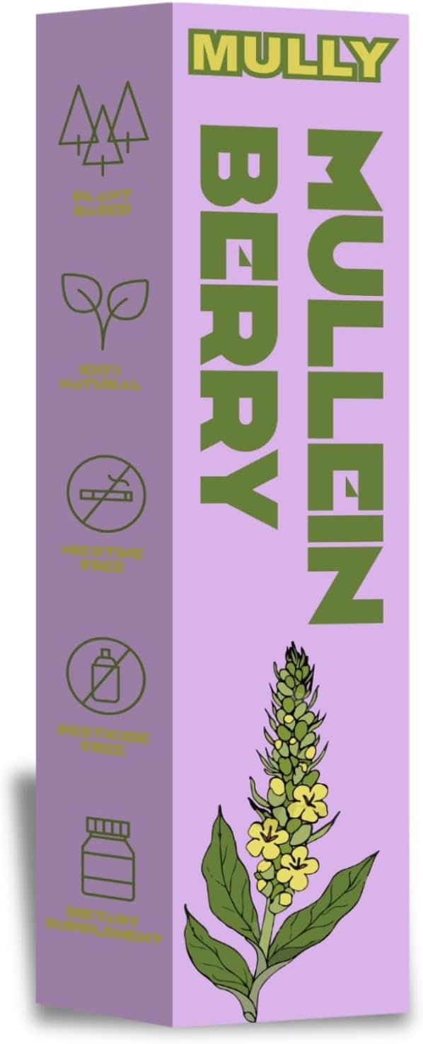 Mullein Herbal Pen with Mullein, Thyme & Eucalyptus – Smoking Alternative for Relaxation - Image 1