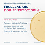 Texture shot of Bioderma Micellar Cleansing Oil