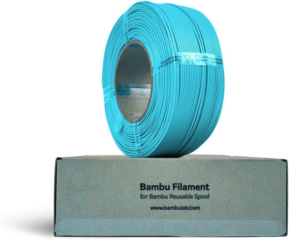 Bambu Lab PLA Basic Gold side profile view