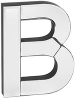 COLLECTIVE HOME - 7-inch Tall Mirrored Glass and Wood Decorative Letter, Home-Bedroom-Office Wall Dcor. Perfect Fun Gift to Encourage Girls, Young Ladies & Teens. (C) - Image 11
