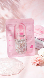 Back view of Jigott Pearl Real Ampoule Mask sachet