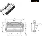 PILYON 121mm mechanical chest handle side angle