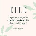 Rael biodegradable bamboo yarn facial sheet mask lifestyle view