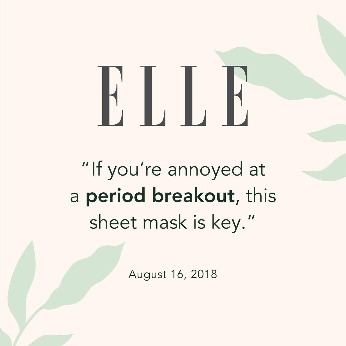 Rael biodegradable bamboo yarn facial sheet mask lifestyle view
