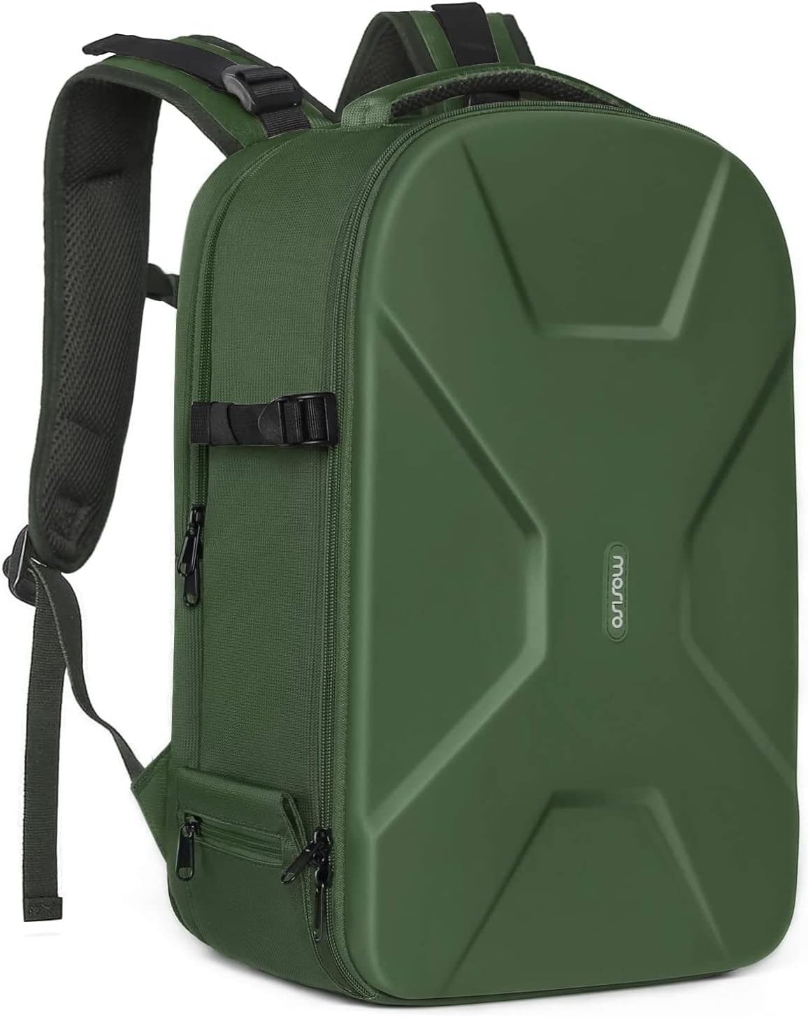 MOSISO Camera Backpack, DSLR/SLR/Mirrorless Photography Camera Bag | 15-16 inch Waterproof Hardshell Case with Tripod Holder&Laptop Compartment Compatible with Canon/Nikon/Sony, Camel - Image 13