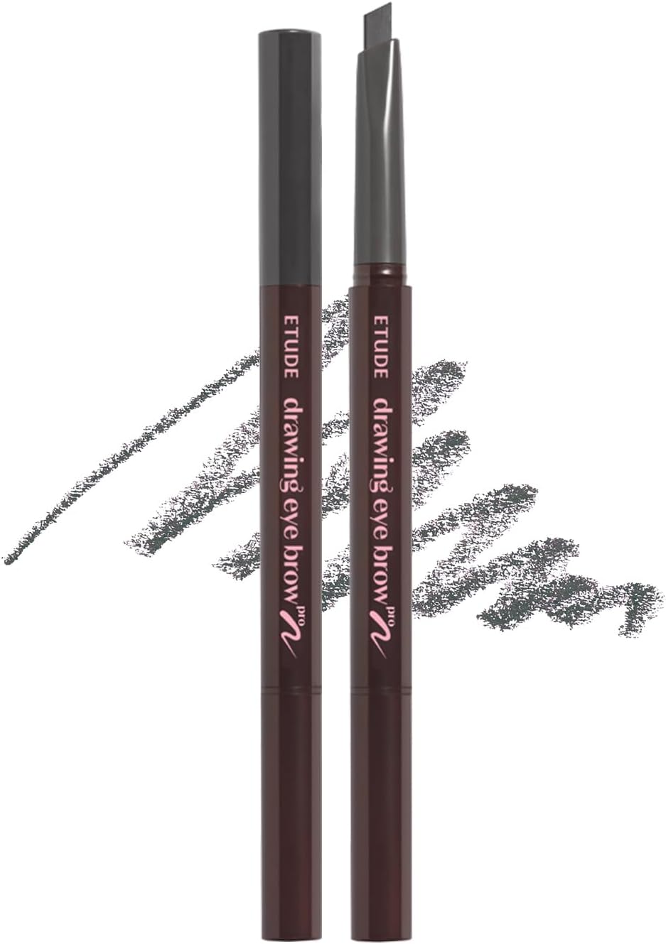 ETUDE Drawing Eye Brow, Eyebrow Pencil, Microblading, Long Lasting, Soft Textured Natural Daily Look, Korean Makeup, Beauty, Brown (0.008 Ounce) - Image 12