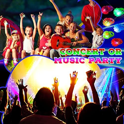 Sosation silicone flashing finger lights for parties