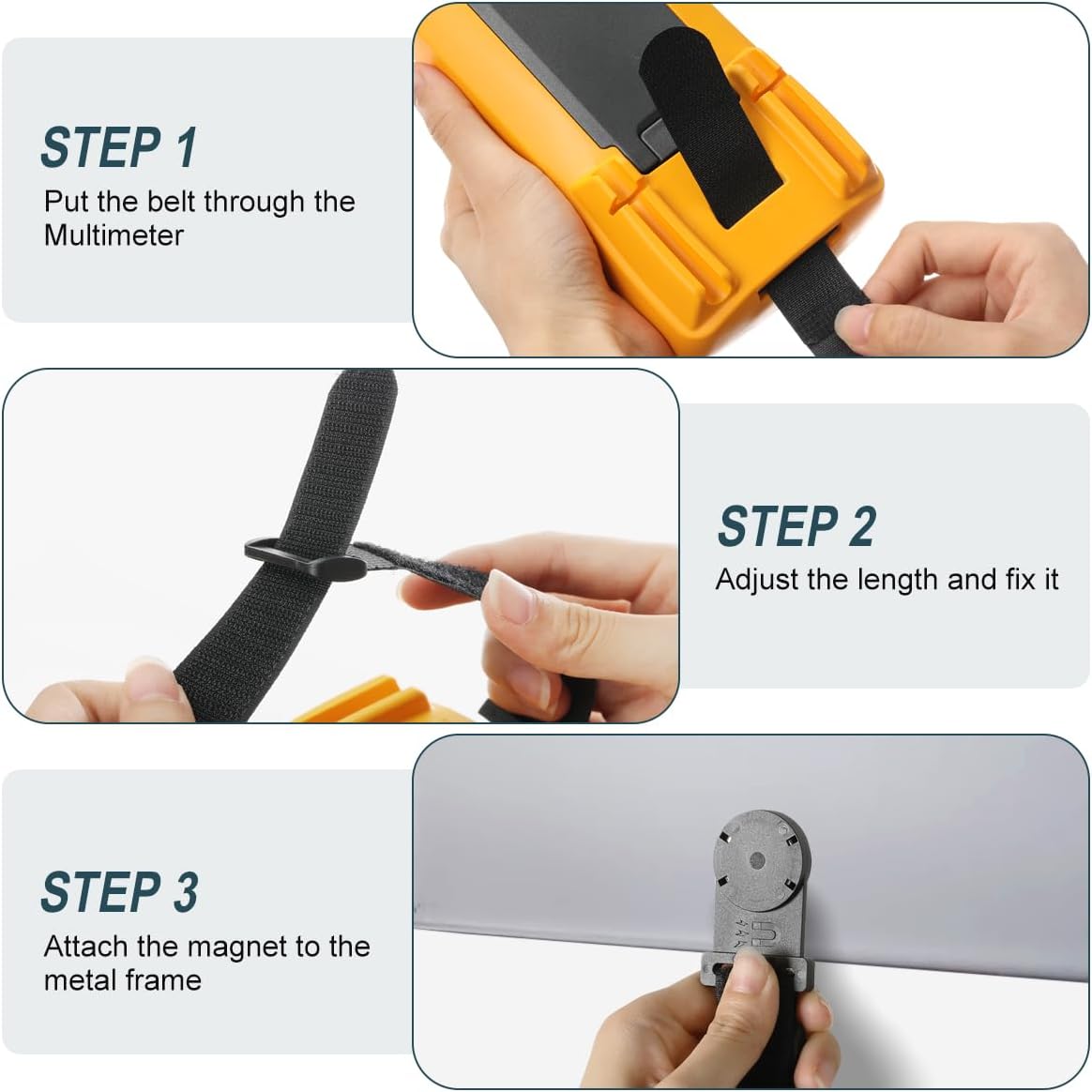 Durable strap material and welded connection details