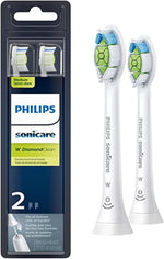 Philips Sonicare DiamondClean replacement toothbrush heads front view packaging