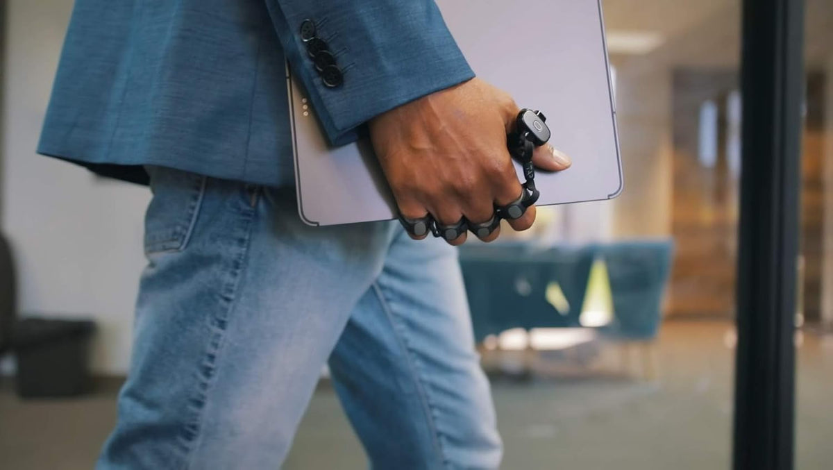 Tap Strap 2 - Wearable Keyboard, Mouse & Air Gesture Controller (Large-2021) - Image 6