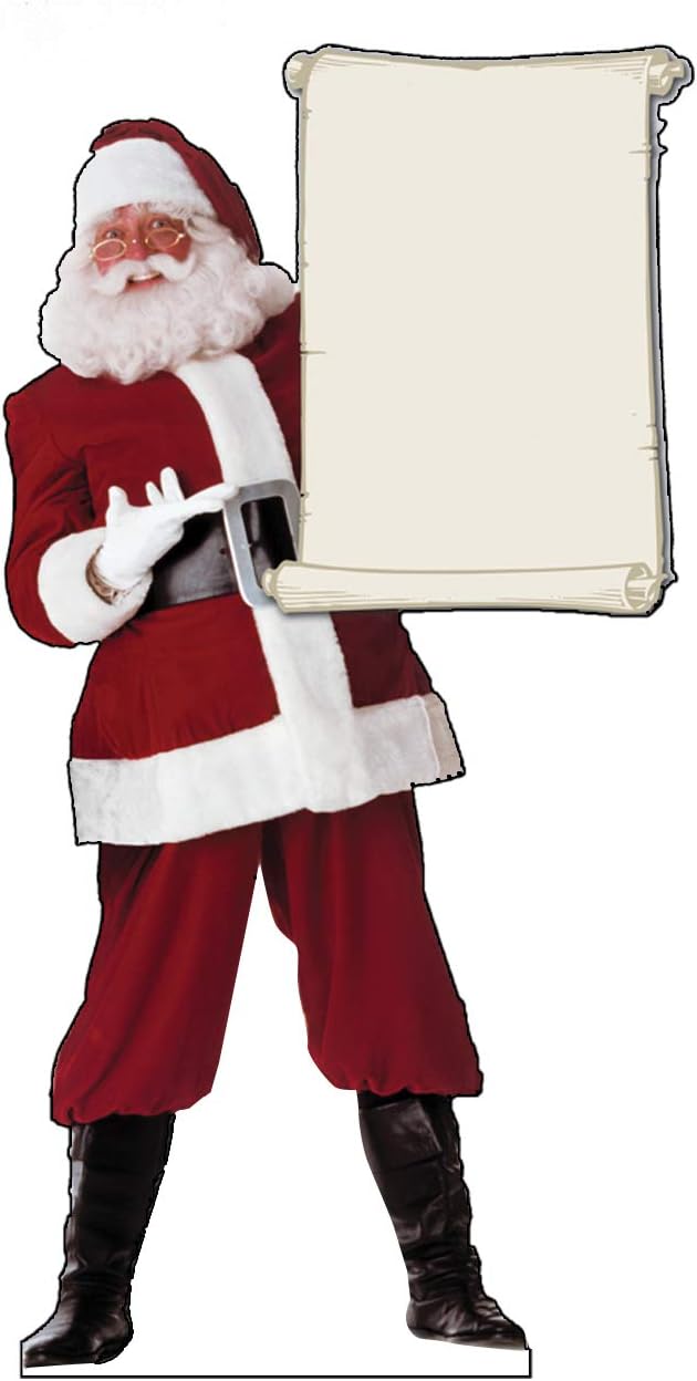 People posing with giant candy cane Christmas cutout