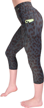CompressionZ High Waisted Capri Compression Leggings for Women Tummy Control - Workout, Gym, Pilates, Travel, Yoga Pants - Image 10