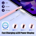 TiMOVO stylus pen LED digital battery power display close up