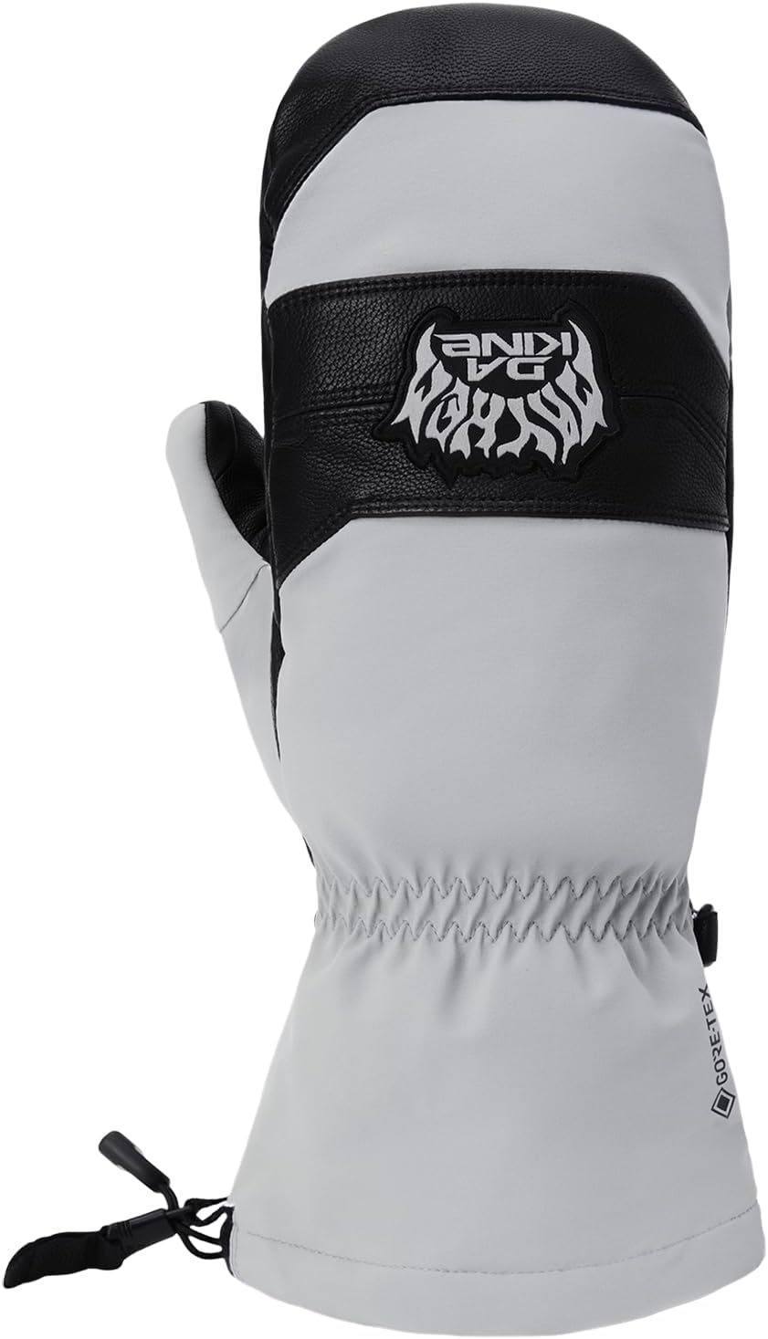 Dakine winter gloves durable leather palm closeup