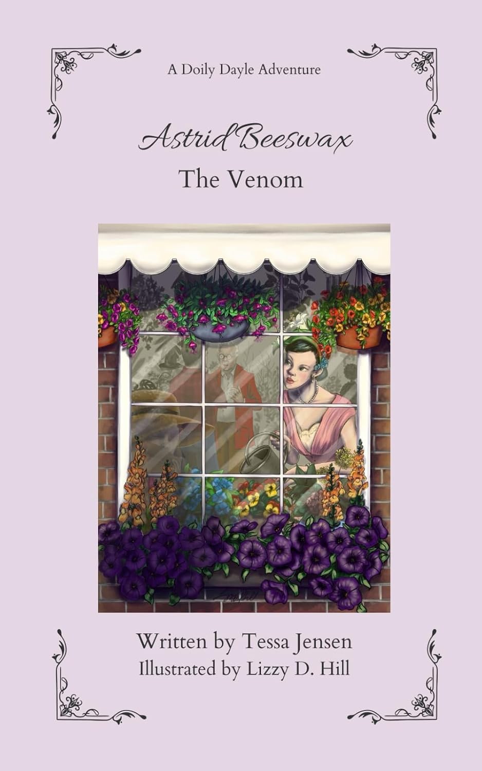 Tessa Jensen Astrid Beeswax The Venom paperback front view book cover