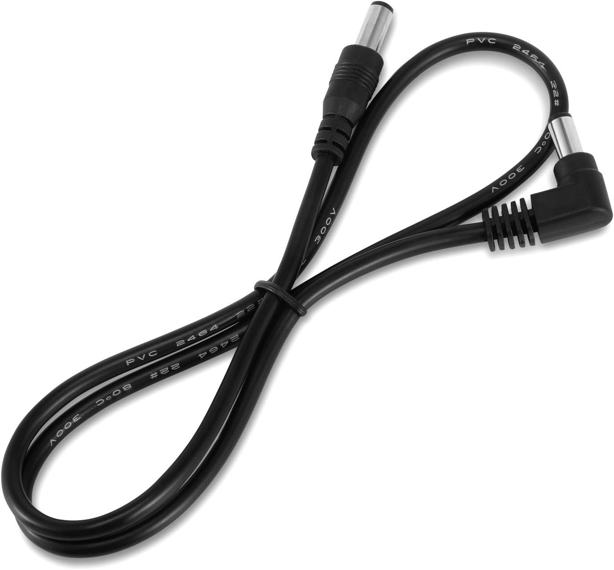 Donner 60cm DC power cable connector close up