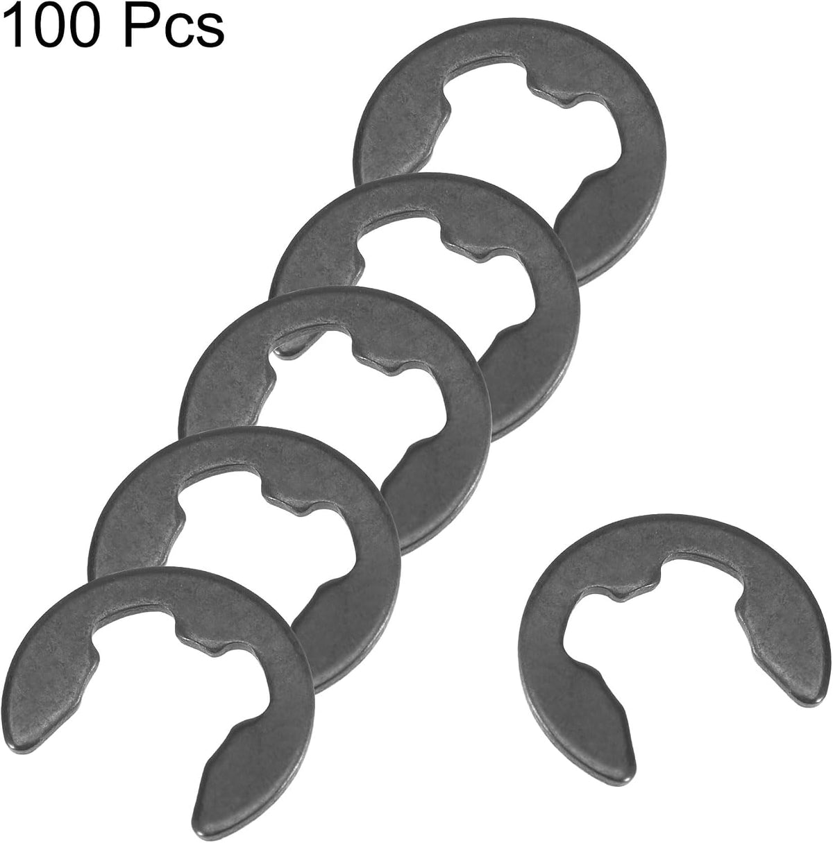 Uxcell external retaining ring 100 pieces set